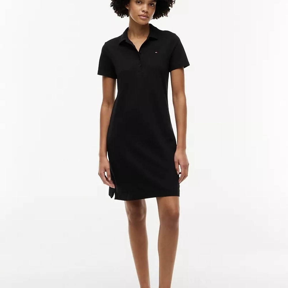 Tommy Hilfiger Black Polo Mini Dress